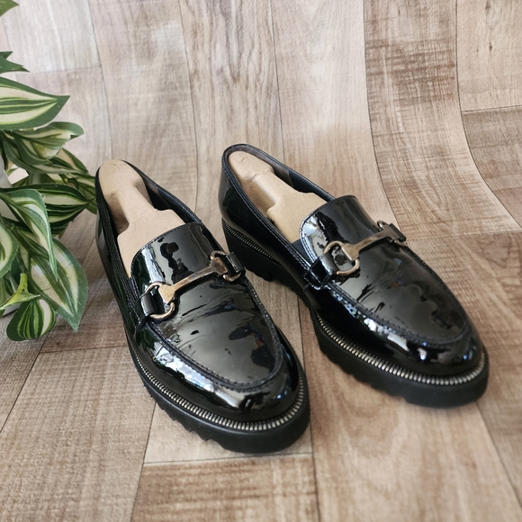 Paul Green Nandi Patent Leather Horsebit Loafers NWT Size US 6.5 - Picture 13 of 16